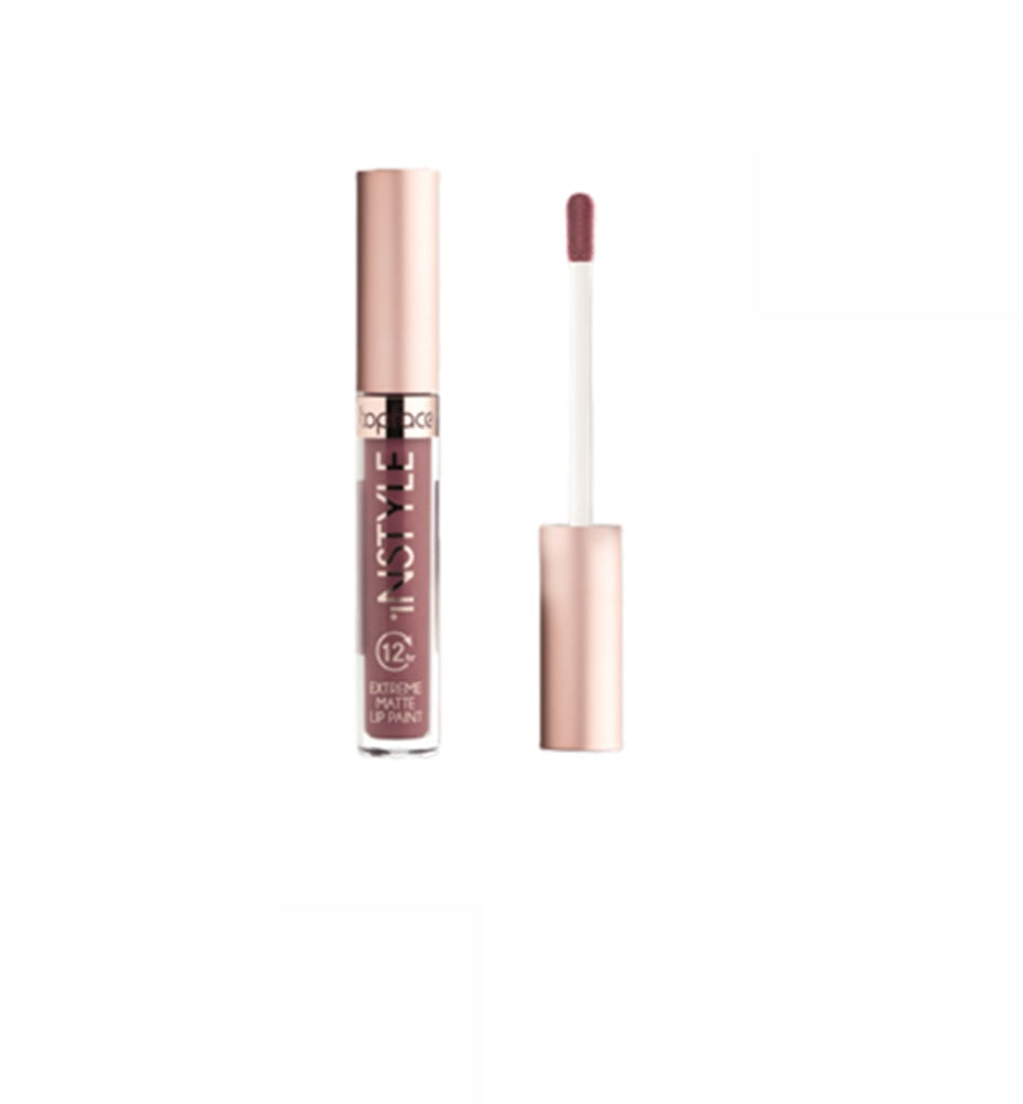 Topface Ruj Lichid Extreme Matte Instyle 12H – Culoare Intensă, Confort Maxim și Rezistență Extremă
