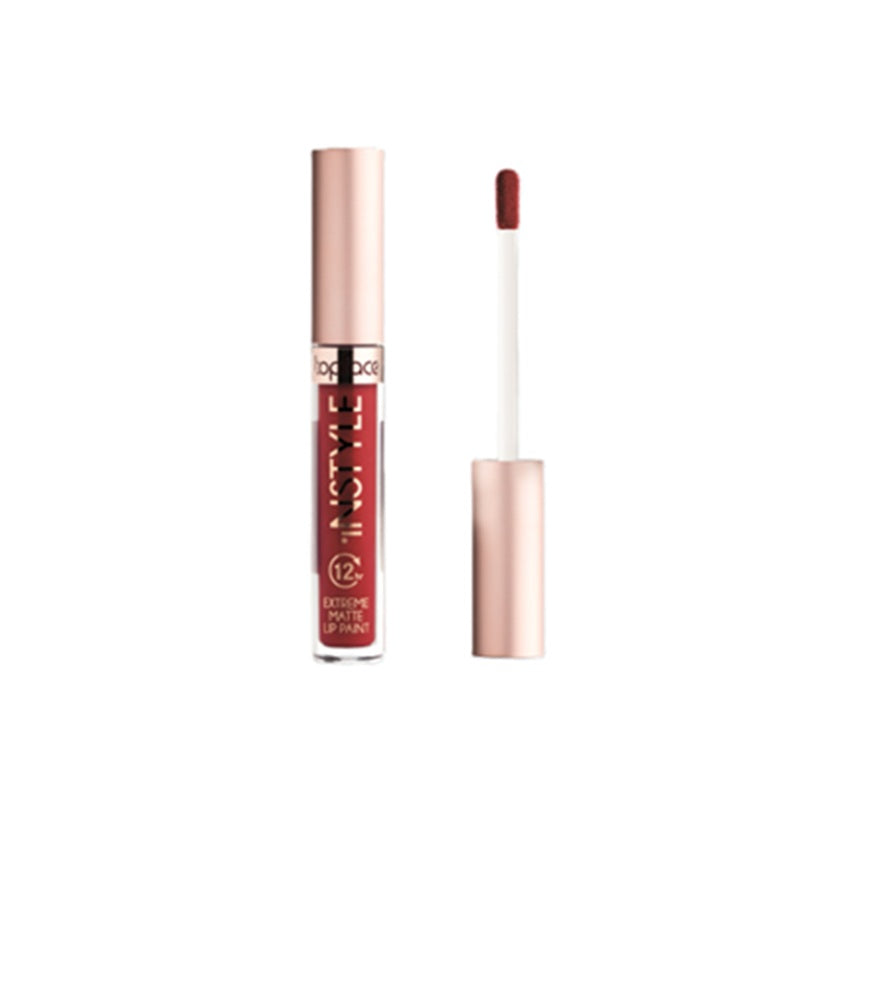 Topface Ruj Lichid Extreme Matte Instyle 12H – Culoare Intensă, Confort Maxim și Rezistență Extremă