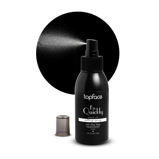 Topface Spray Fixator Machiaj – Finisaj Mat & Rezistență Îndelungată, pentru Toate Tipurile de Ten