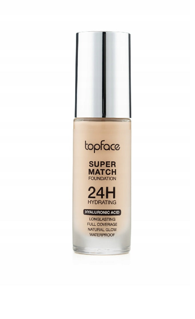 Topface Super Match Foundation Fond de ten rezistent la apă