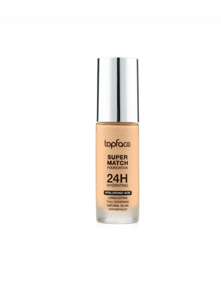 Topface Super Match Foundation Fond de ten rezistent la apă