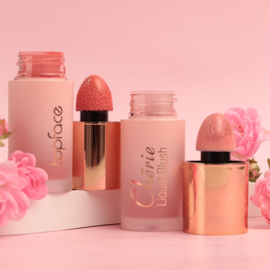 Topface Cherie Liquid Blush Fard de obraz lichid