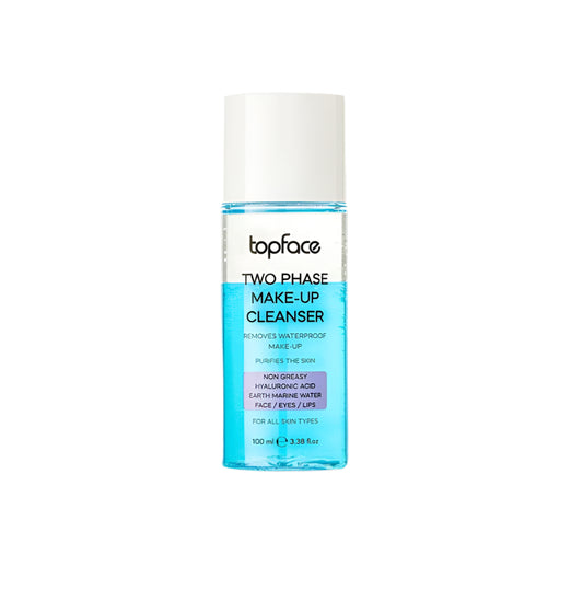 Topface Two Phase Make-Up Cleanser 100ml – A gentle yet highly effective two-phase make-up remover for clean, fresh, and well-cared-for skin.