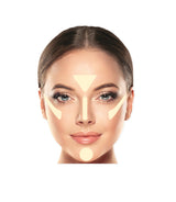 Topface Pensula Evantai – Fan Brush Profesional pentru Iluminator, Pudră și Finisaj Natural