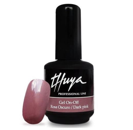 Thuya Gel On-Off Roz închis 14ml