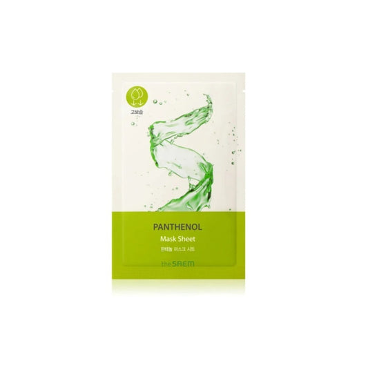 The Saem Bio Solution Moisturizing Panthenol Mask Sheet- Mască de Față Coreeană Tip Șervețel, Hidratantă și Calmantă cu Panthenol