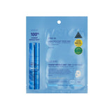 VT Cosmetics Hydrop Reedle Shot 100hL 2-Step Mask, Mască de Față Coreeană Hidratantă Tip Șervețel în 2 Pași cu Micro-Reedles și Acid Hialuronic, 1.5g + 27g
