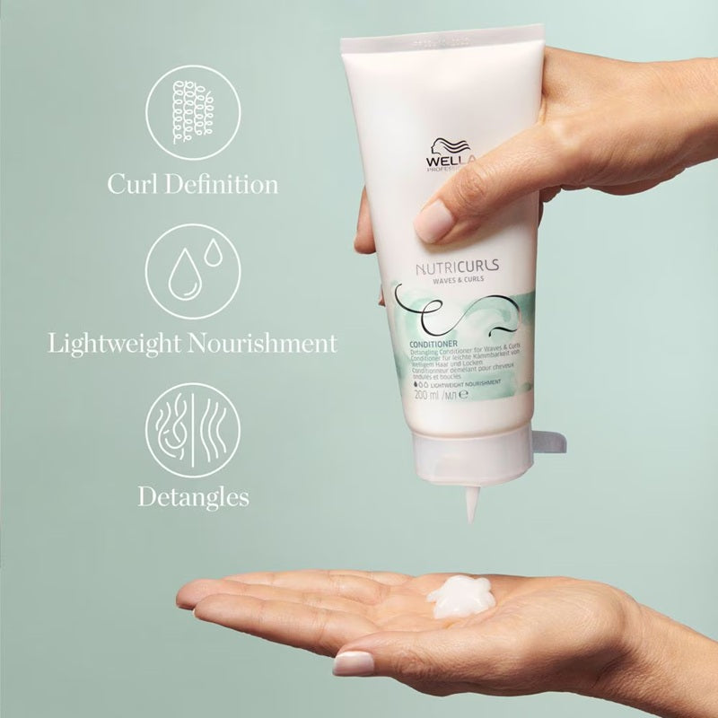 Wella Professionals Nutricurls balsam de descurcare 200 ml