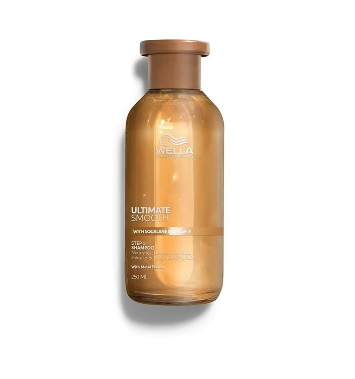 WELLAPROFESSIONALS ULTIME SMOOTH 100ml×6 Wella Professionals Ultimate Smooth – Șampon Profesional Hrănitor