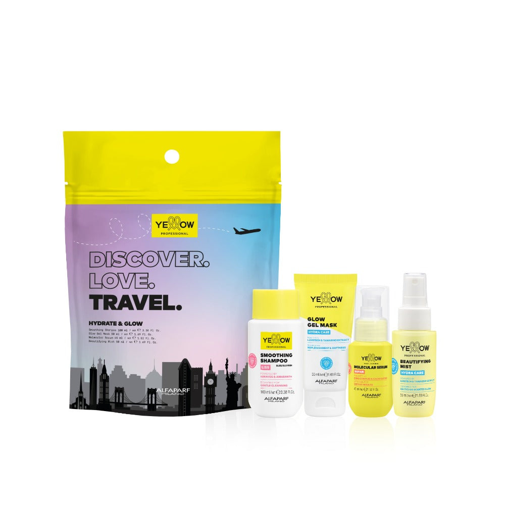 Yellow Hydrate & Glow Kit Set de îngrijire