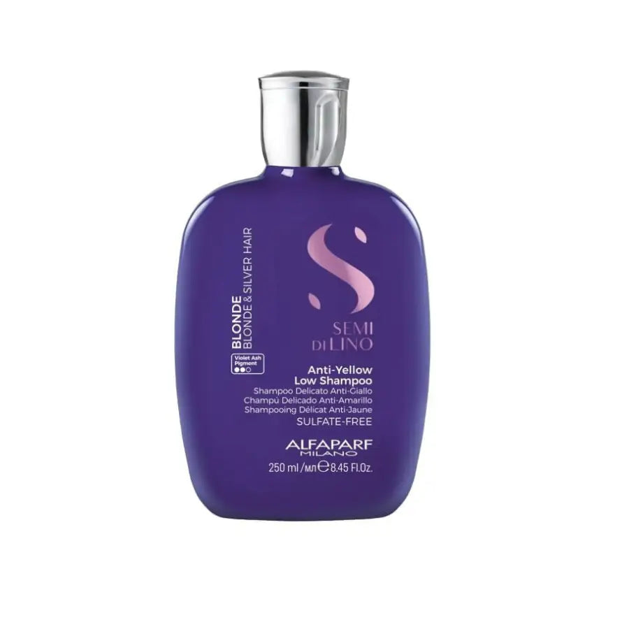 Alfaparf Semi di Lino Anti-Yellow Low Shampoo Șampon 250 ml
