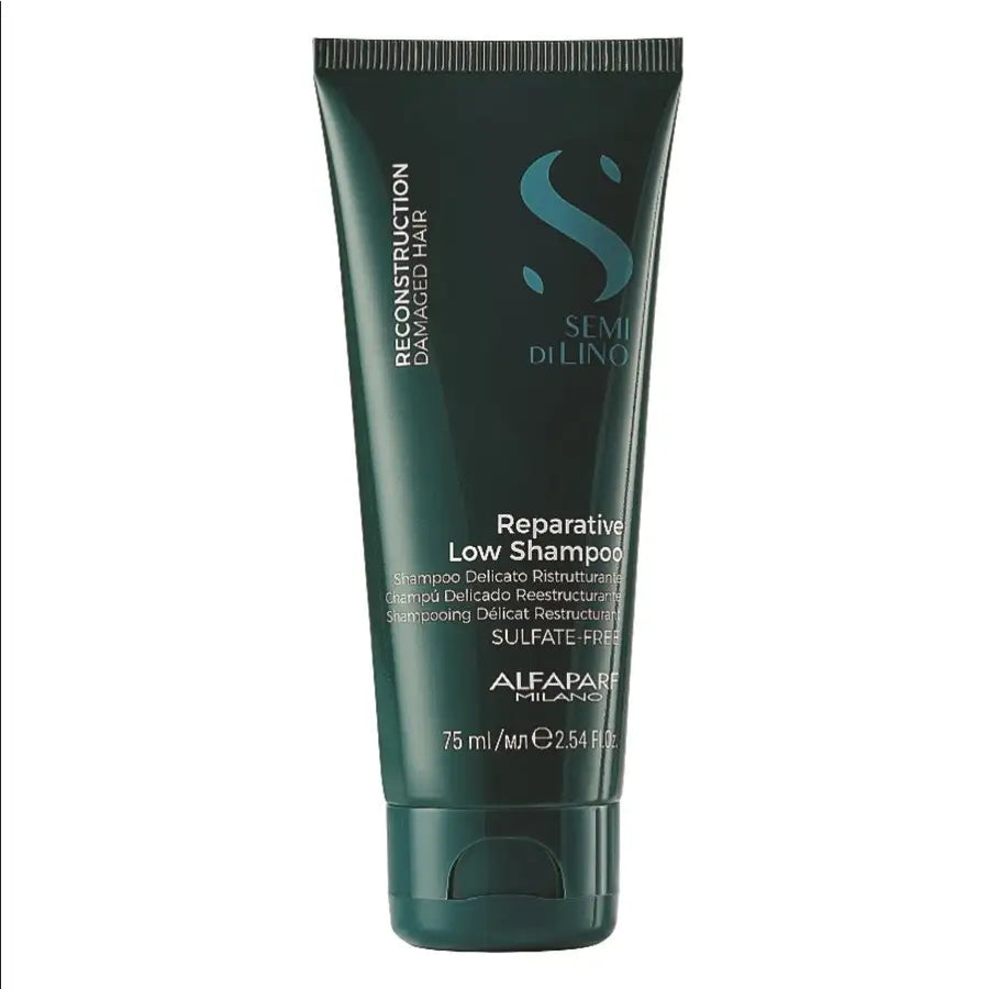 Alfaparf Milano Semi di Lino Sampon Reparator - 75 ml - Păr