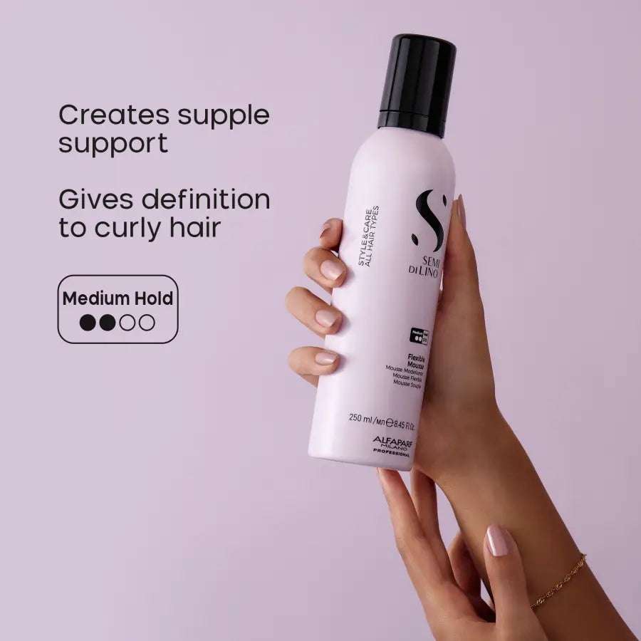 Alfaparf Semi di Lino Style&Care Flexible Mousse Spumă de păr 250 ml