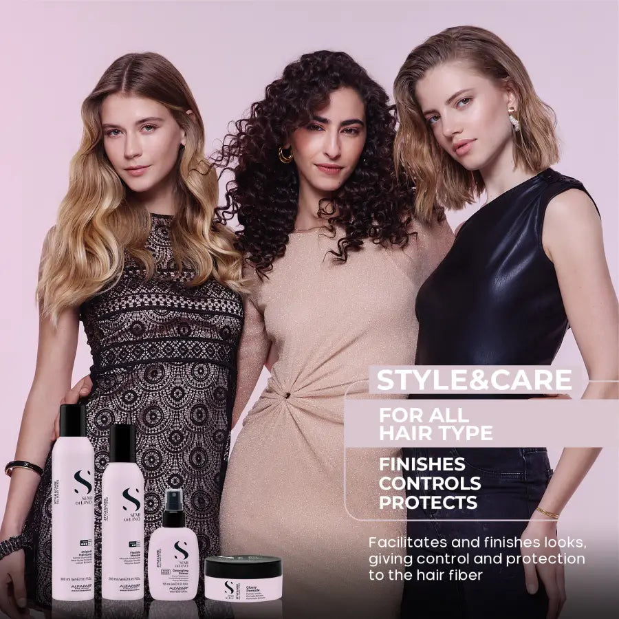 Alfaparf Semi di Lino Style&Care Flexible Mousse Spumă de păr 250 ml