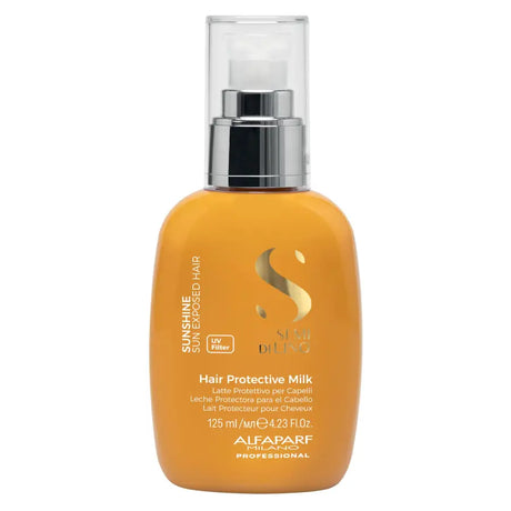 Alfaparf Milano Semi di Lino Sunshine Leave-In 125ml – Tratament hidratant cu filtru UV pentru păr expus la soare - Păr
