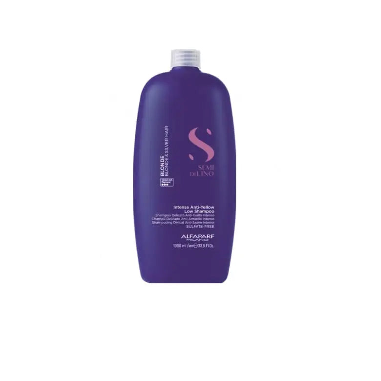 Alfaparf Semi di Lino Intense Anti-Yellow Low Shampoo Șampon 1000 ml
