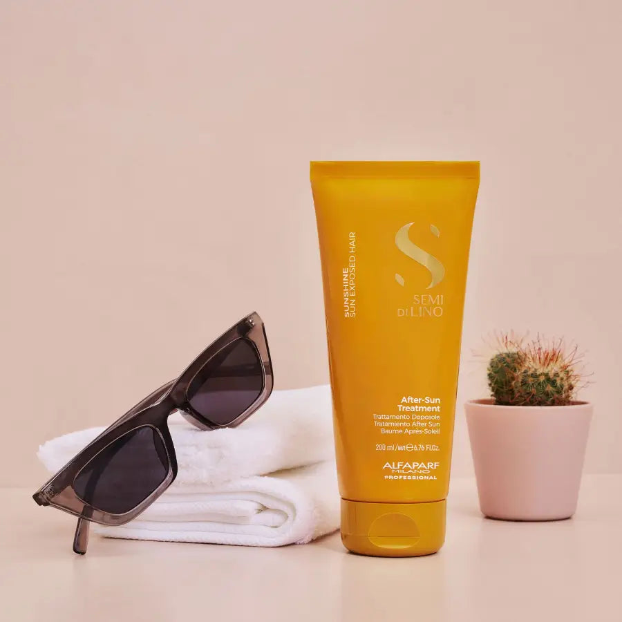 Alfaparf Semi di Lino Sunshine After-Sun Treatment Mască de păr 200 ml