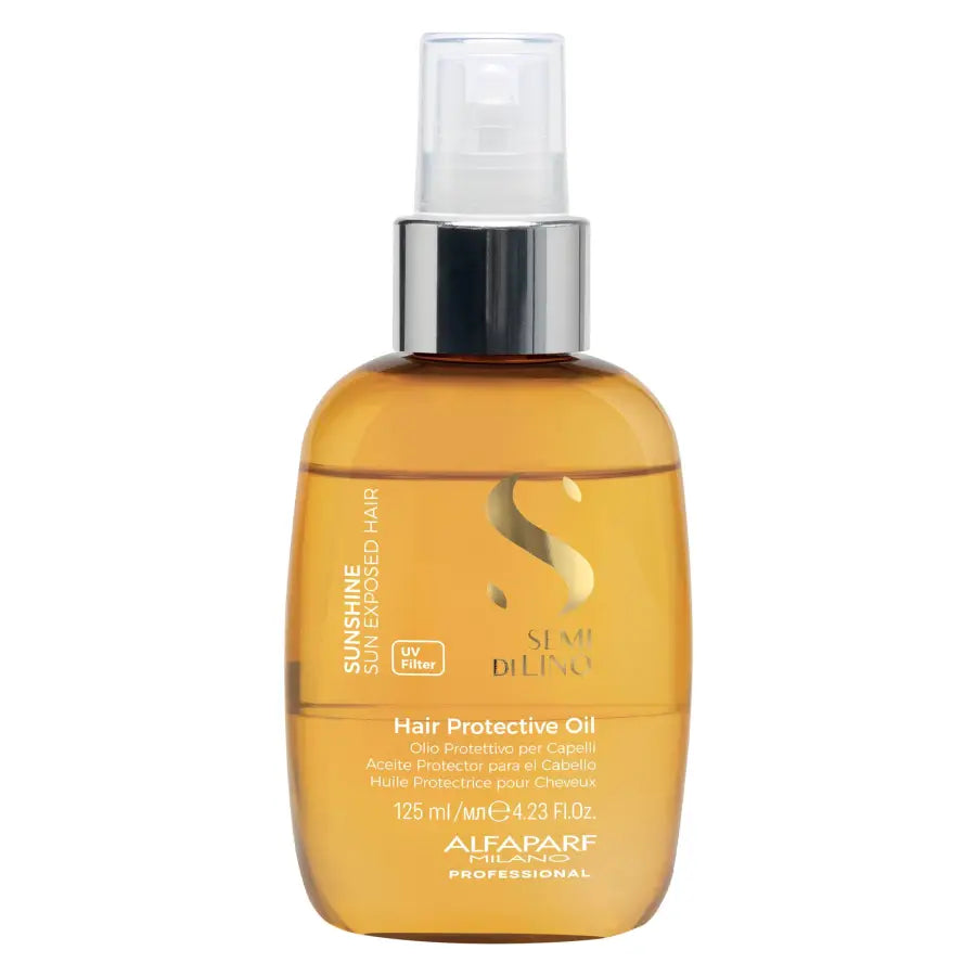 Alfaparf Semi di Lino Sunshine Hair Protective Oil Ulei bifazic 125 ml