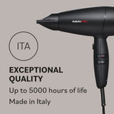 BaBylissPRO Avanzato Uscător de Păr Profesional Digital 2300W