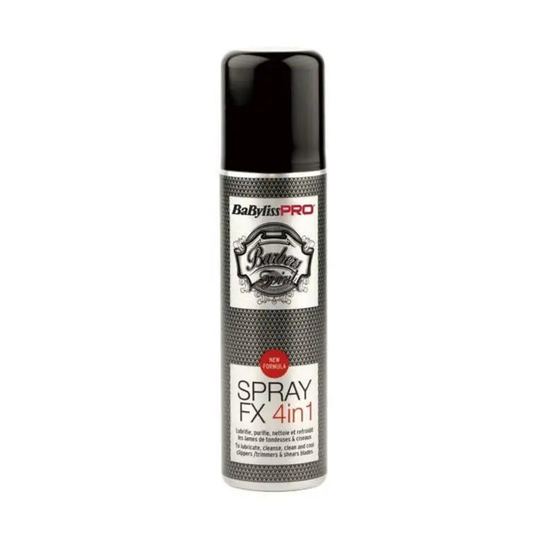 BaByliss PRO Spray FX4in1 pentru lamele mașinilor de tuns 150 ml