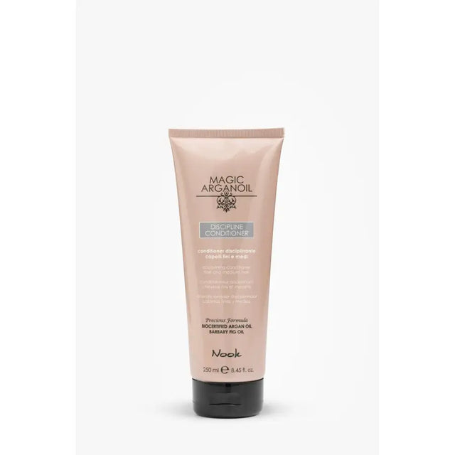Balsam Anti-Frizz Ideal pentru Părul Dificil sau Rebel Nook Magic ArganOil Discipline - 250 ml - Păr