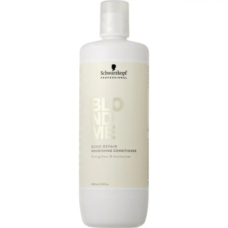 Balsam Hrănitor Schwarzkopf BLONDME Bond Repair – Hidratare Instantă & Descurcare pentru Părul Blond Fragil - 1000 ml