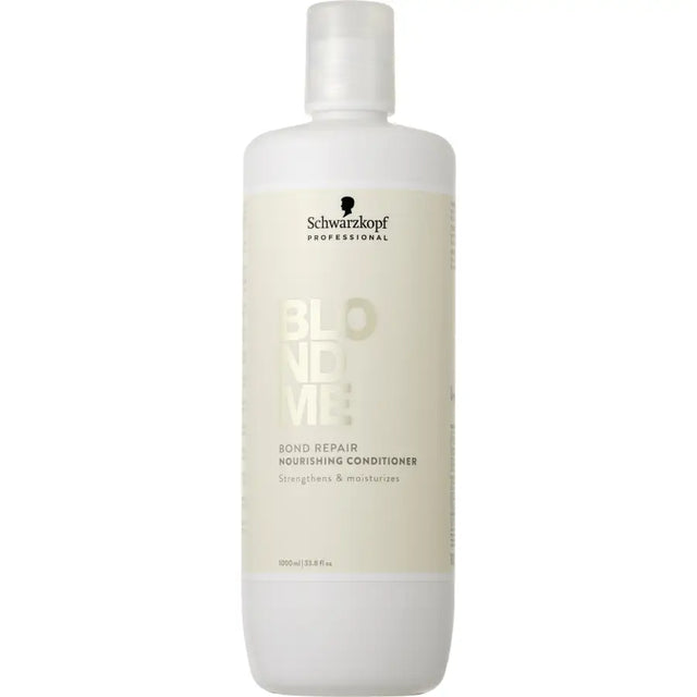 Balsam Hrănitor Schwarzkopf BLONDME Bond Repair – Hidratare Instantă & Descurcare pentru Părul Blond Fragil - 1000 ml