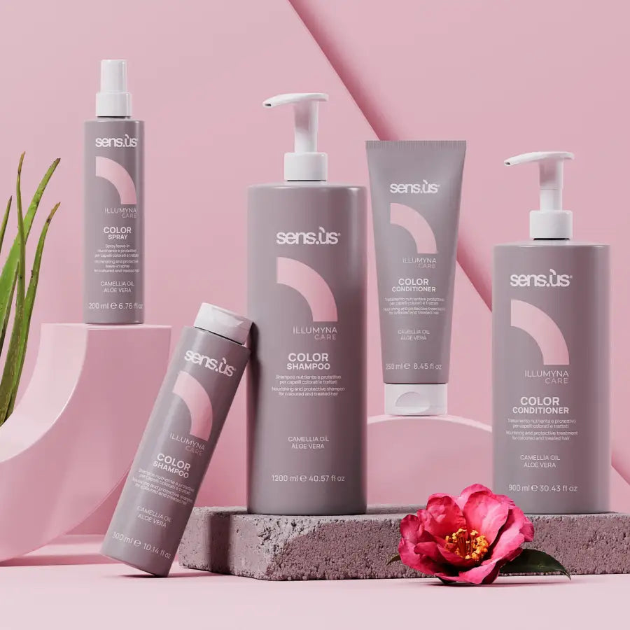 Balsam Hrănitor și Protector Sensus Illumyna Color pentru Păr vopsit și Tratat Chimic - Păr