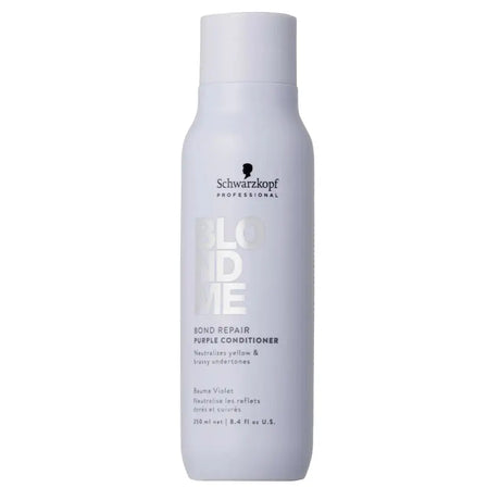 Balsam Neutralizant & Reparator Schwarzkopf BLONDME Bond Repair Purple – Anti-Galben Fortifiere și Strălucire