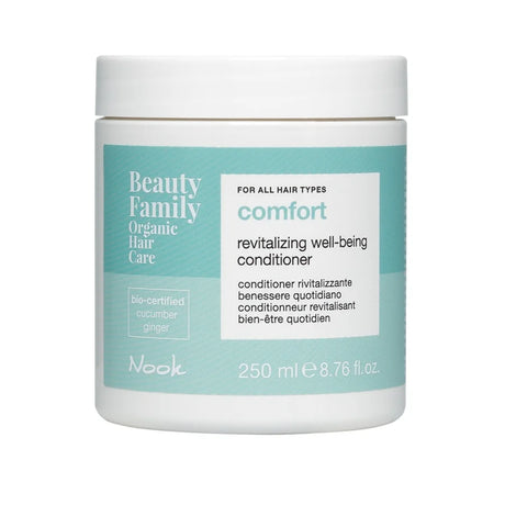 Balsam Organic Hidratant Pentru Toate Tipurile De Păr Nook Beauty Family Comfort Revitalizing Well-being Conditioner