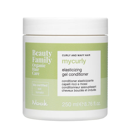 Balsam Organic Tip Gel Pentru Hidratarea Și Definirea Părului Creț Și Ondulat Nook Beauty Family MyCurly Elasticizing