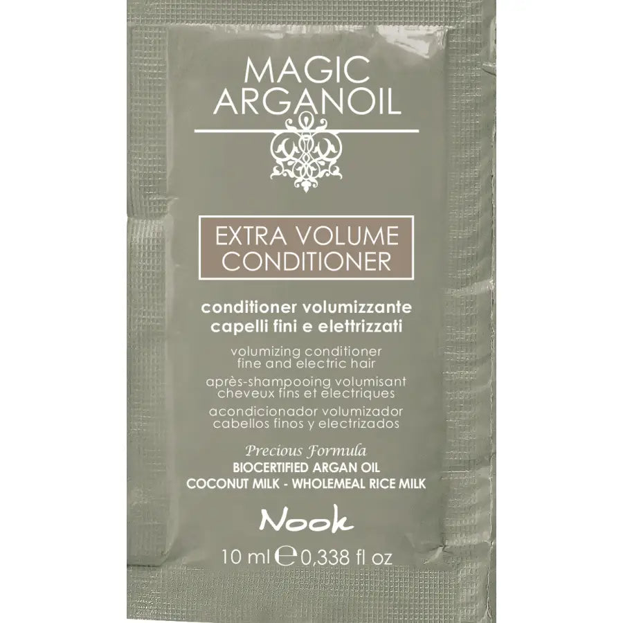 Nook Magic Arganoil Extra Volume Balsam pentru volum mostră 10 ml