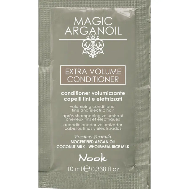 Balsam pentru Extra Volume Ideal pentru Părul Fin Nook Magic ArganOil Extra Volume - 10 ml - Păr