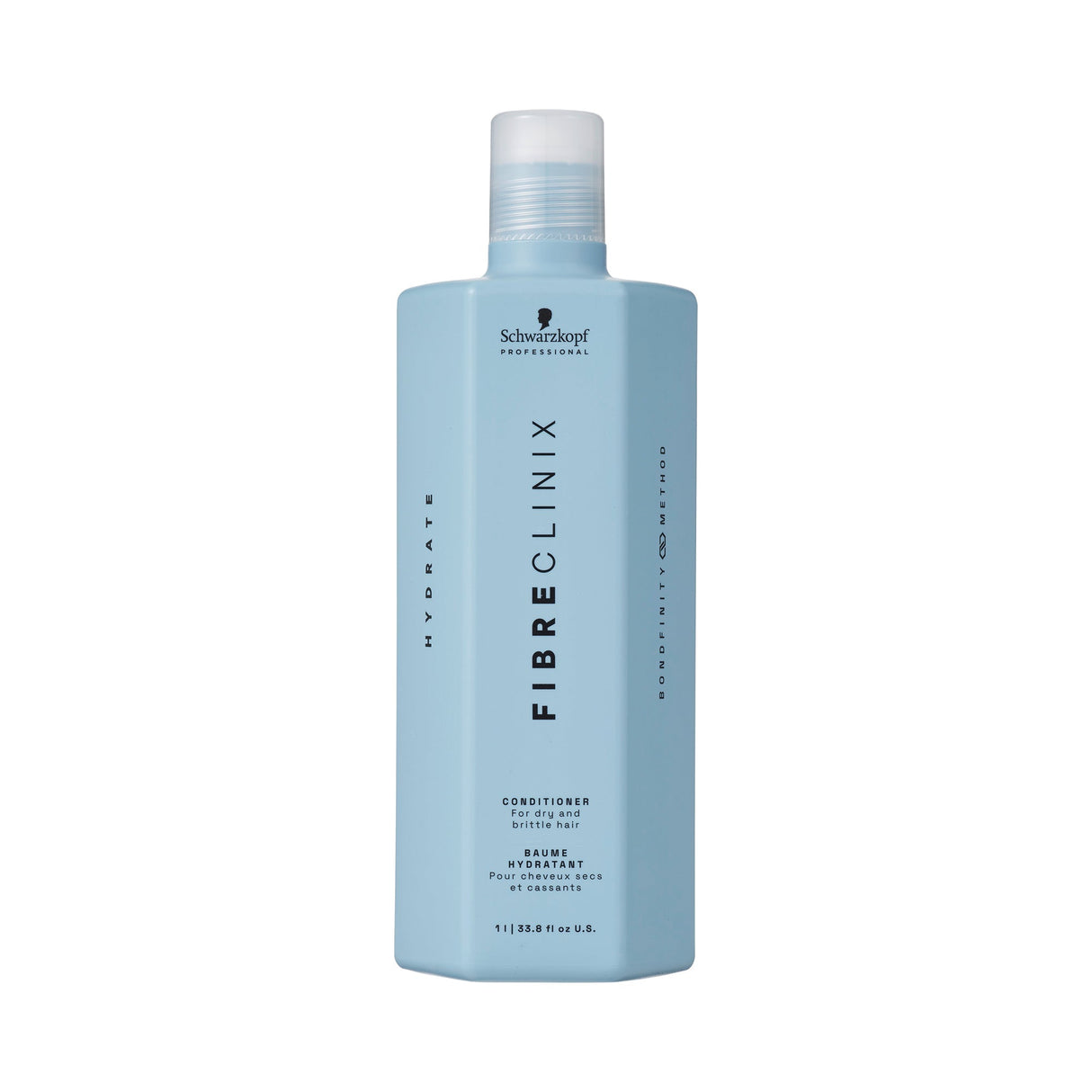 Balsam pentru Păr Uscat Schwarzkopf Professional Fibre Clinix Hydrate - 1000 ml - Păr