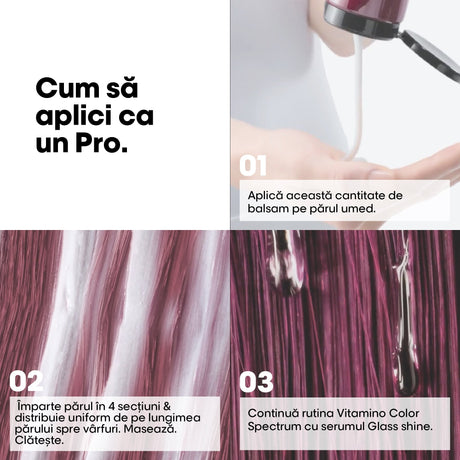 Balsam Profesional pentru Fixarea Culorii Hidratare & Strălucire Intensă – L’Oréal Professionnel Vitamino Color