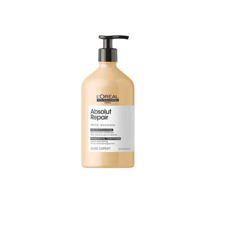 Balsam Regenerator L’Oréal Professionnel Absolut Repair Gold Quinoa + Protein – Răsfăț Intens pentru Păr Deteriorat