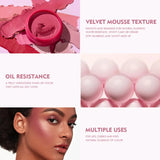 Blush Cremos Ultra-Rezistent Pudaier Fard Pentru Față Rezistent la Apă - Make-up