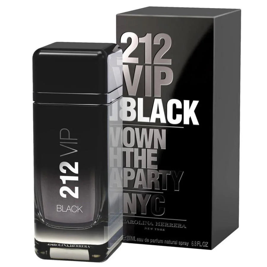Carolina Herrera 212 VIP Black Men – Parfumul Magnetizant al Bărbatului Carismatic - 200 ml - Parfumuri