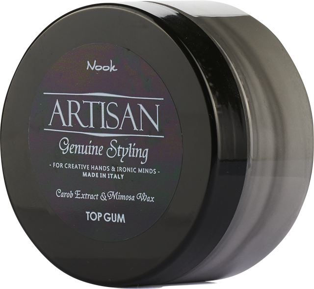 Ceară pentru Fixare Puternică și Durabilă cu Textură Ușoară și Luciu Natural Nook Artisan Top Gum 100ml - 100 ml - Păr