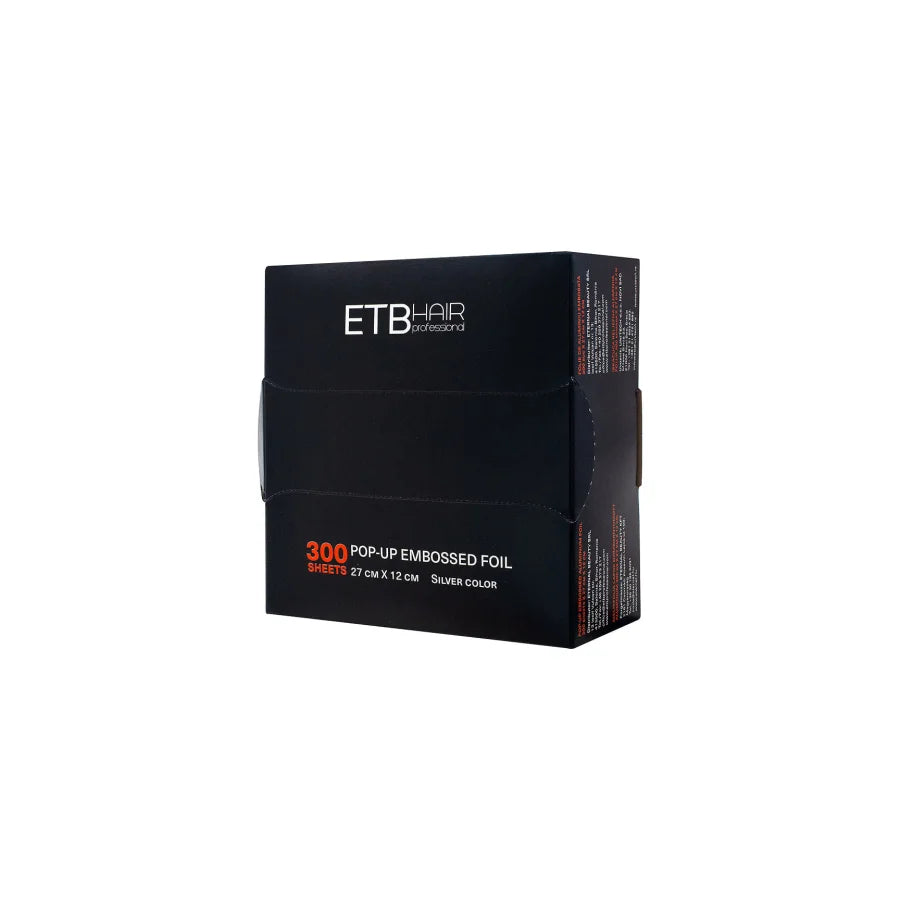 ETB Disposable Folie De Aluminiu Embosată Pretăiată 300 Buc X 27 Cm X 12cm