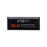 ETB Disposable Rolă folie de aluminiu pentru șuvițe 50 m