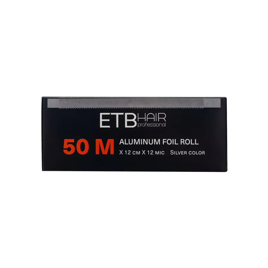 ETB Disposable Rolă folie de aluminiu pentru șuvițe 50 m
