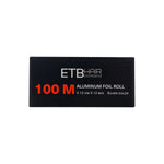 ETB Disposable Rolă folie de aluminiu pentru șuvițe 100 m