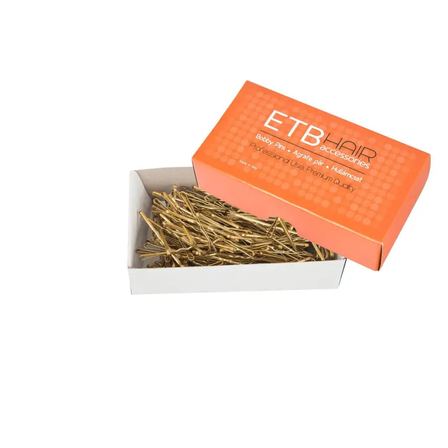 ETB Hair Agrafe de păr aurii 5 cm 200 g