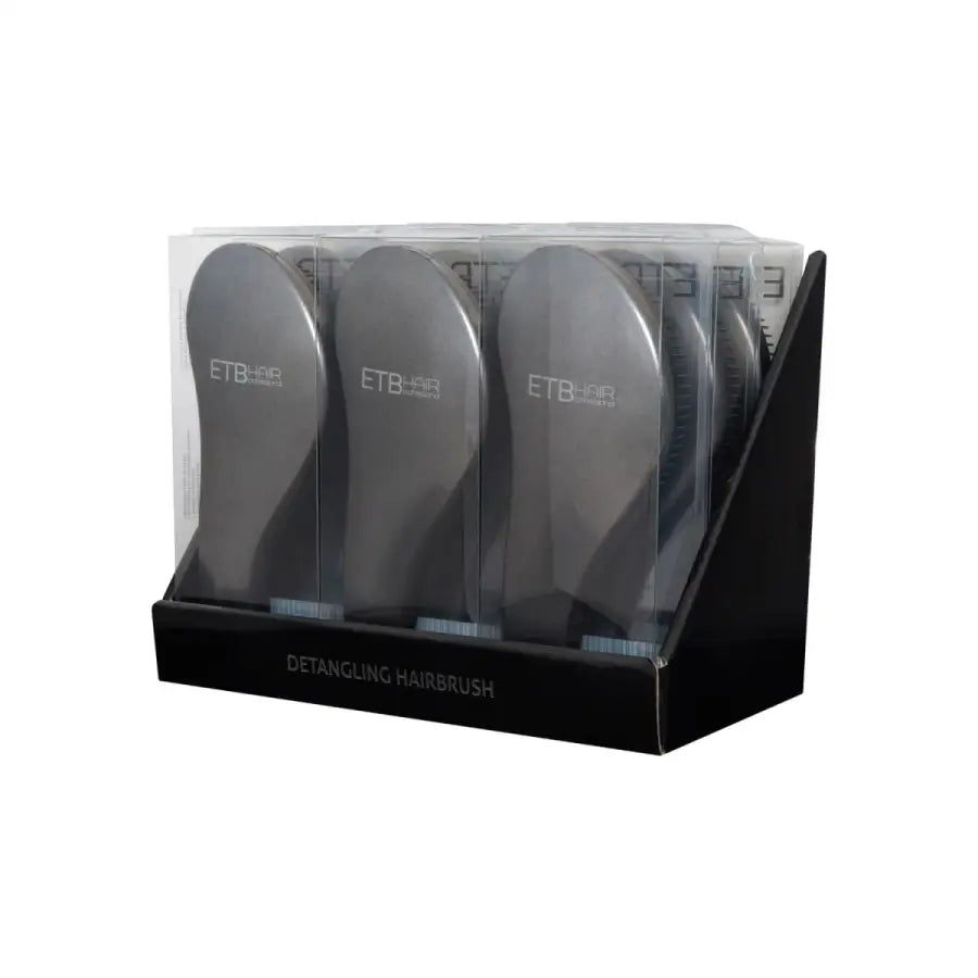ETB Hair Display perii de descâlcire negre 9 buc