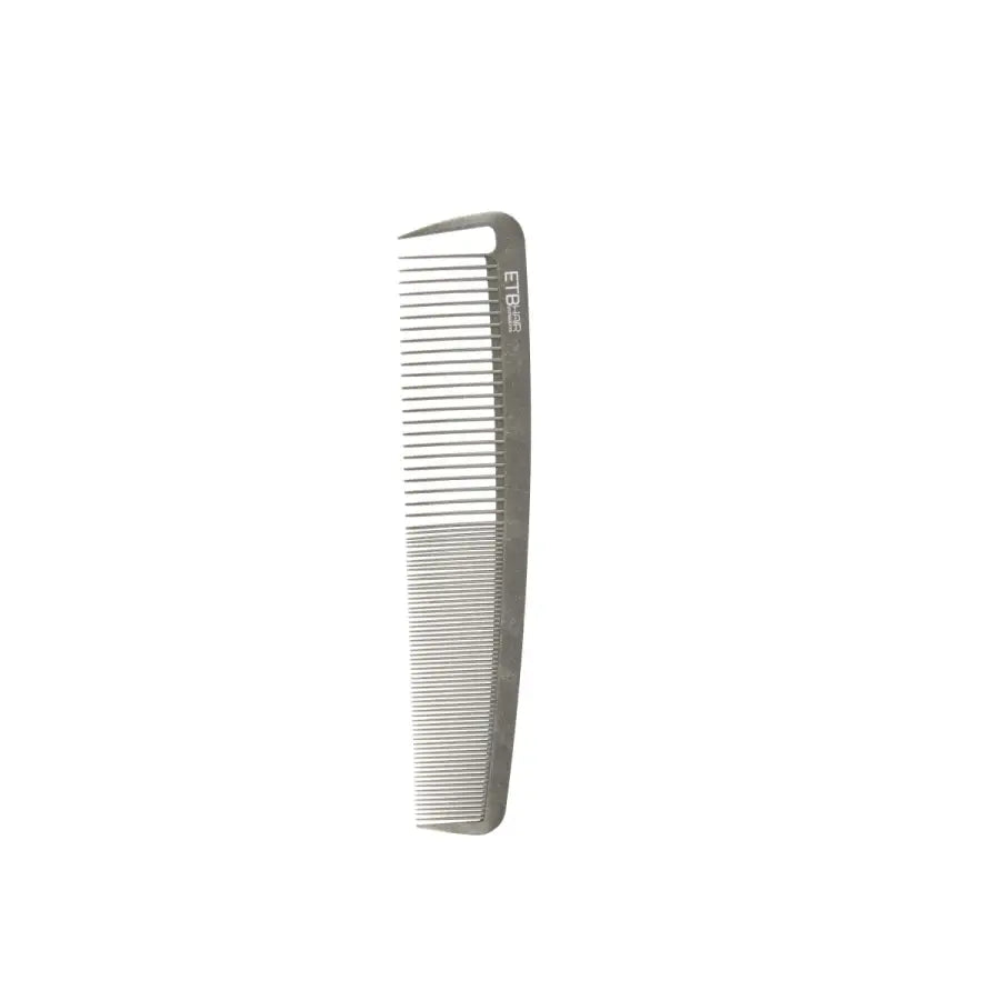 ETB Hair Pieptăn de tuns lat gri 22 cm