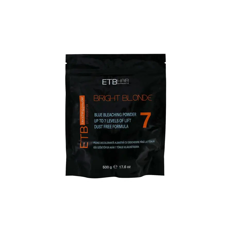 ETB Hair Bright Blonde Pudră decolorantă albastră 7 tonuri 500 g