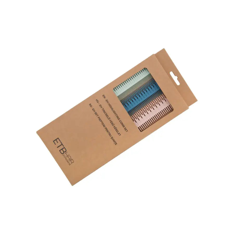 ETB Hair Set piepteni pentru șuvițe 3 buc