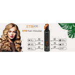ETB Hair Spumă de păr Ultra Strong 300 ml