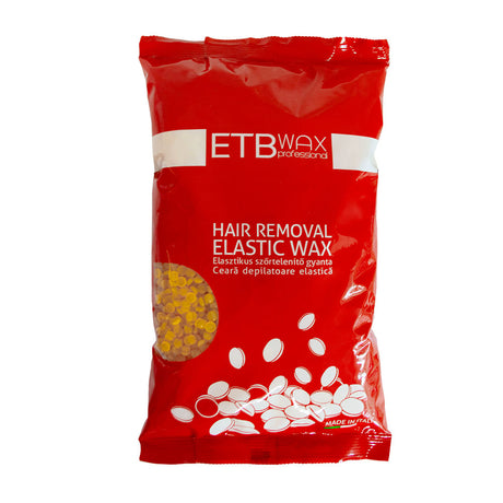 ETB Wax Ceară elastica perle 1kg Galben